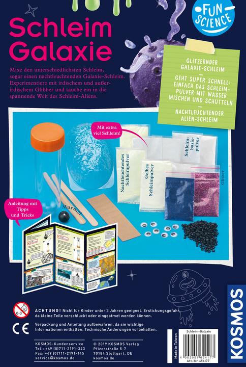 Actual product image Kosmos Fun Science Slime Galaxy