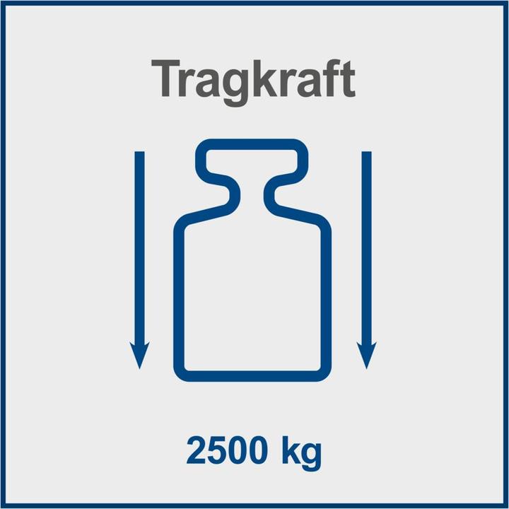 Immagine prodotto Scheppach Carrello elevatore idraulico 2,5 t HW2500 (2500 kg)