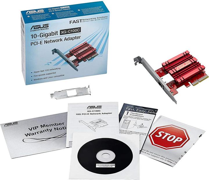 Produktbild ASUS Xg-C100c V2 (Mini PCI Express)