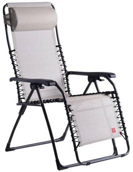 Produktbild Fiam Relaxsessel Movida 129 Tx Gestell Metall / Tex. Anthr./Ecru (66 cm)
