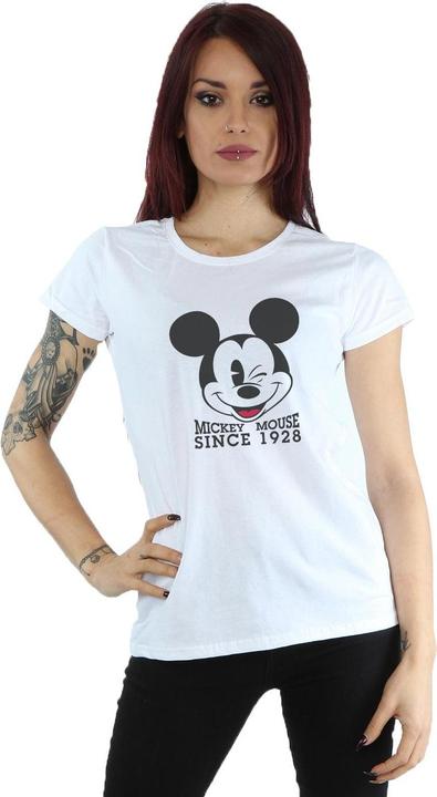 Immagine prodotto Disney Mickey Mouse Since 1928 Maglietta Donna (M)