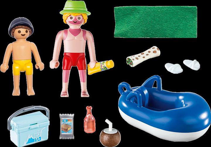 Produktbild Playmobil Badegast mit Schwimmreifen (70112, Playmobil Family Fun)