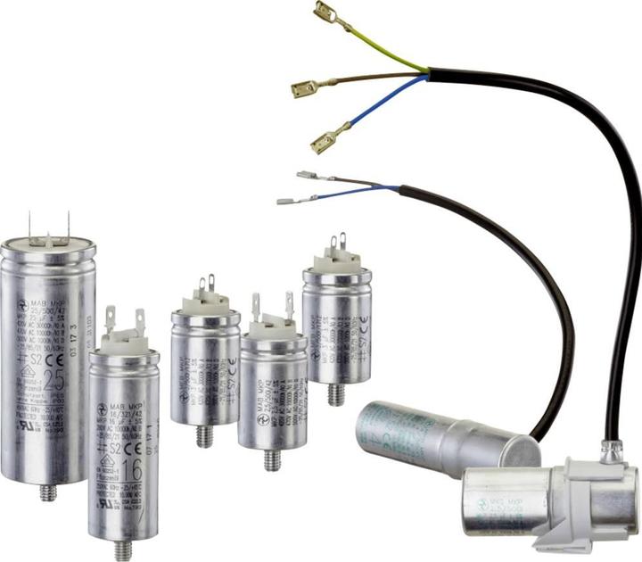 Actual product image MKP 500 MAB 50uF 55x123 1 pc. MKP film capacitor radial leaded 50 µF 500 V/AC 5% (Ø x