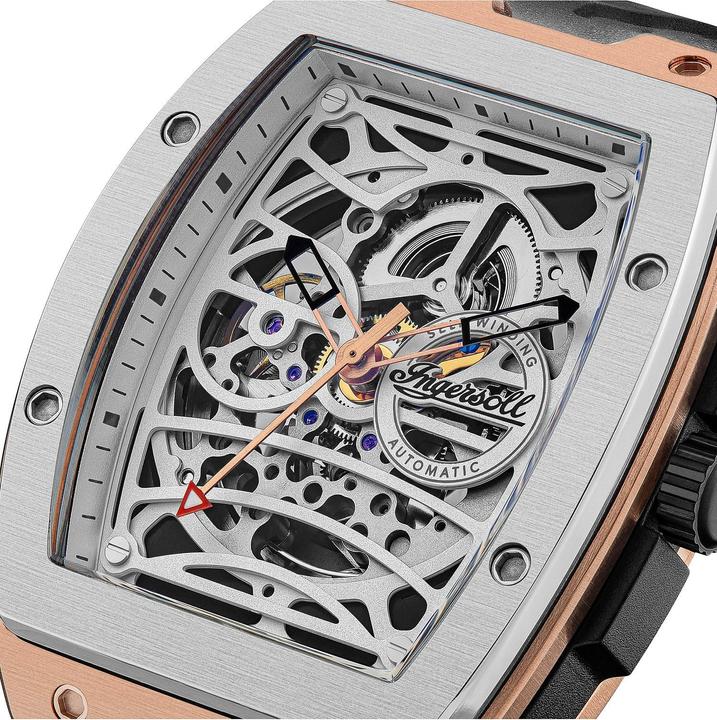 Actual product image Ingersoll 1892 Ingersoll I12302 The Challenger Automatic 45mm 5ATM (Analogue wristwatch, 42 mm)