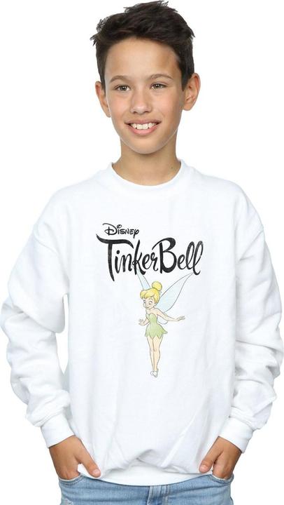 Actual product image Disney Boys Tinker Bell Flying Tink Sweatshirt (116)