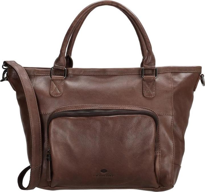 Micmacbags alltägliche Handtasche - dunkelbraun