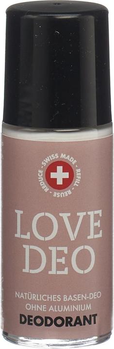 Schnarwiler LOVE DEO Basen Deodorant ohne Aluminium Roll-on (Roll-on, 50 ml)