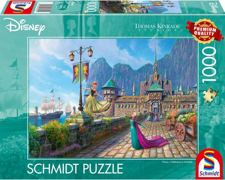 Produktbild Schmidt Spiele Disney Frozen Celebrating in Arendelle (1000 Teile)
