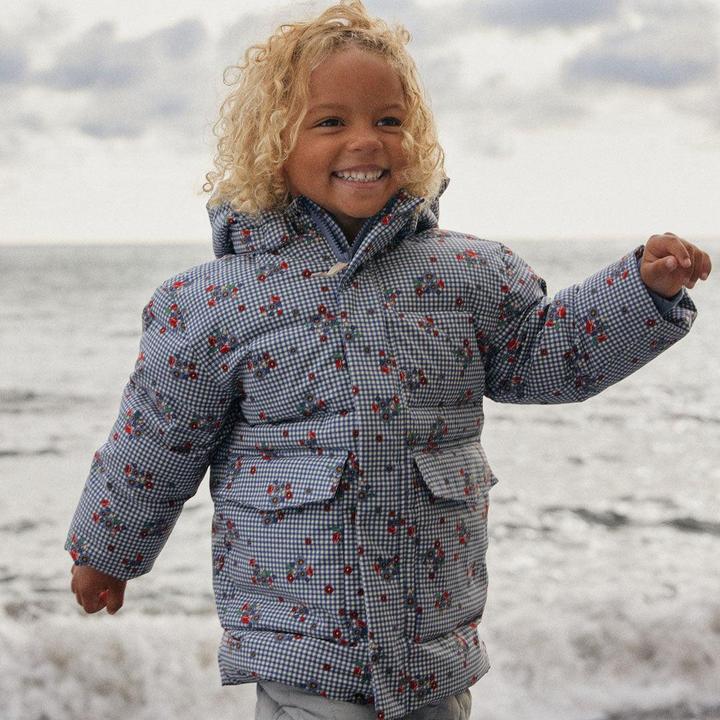 Produktbild Konges Slojd Nutti Daunenjacke Blossom Check (98)