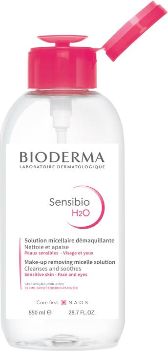 Actual product image Bioderma H2O Pompe Inversée (Micelle water, 850 ml)