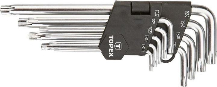 Actual product image Topex Rinkinys long pentagonal wrenches for flowmeters TS10-TS50 9 pcs. (35D951)
