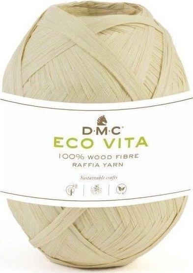 Produktbild DMC Stoffgarn Eco Vita Raffia 50 g, Nature (100 m)