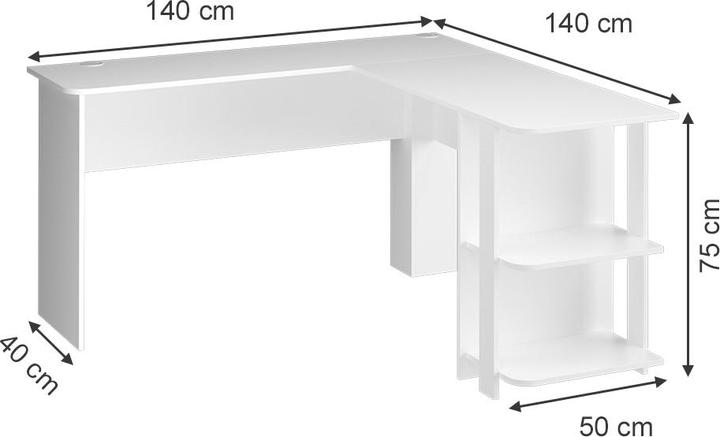 Image du produit Vicco Nikita (140 x 140 x 75 cm)