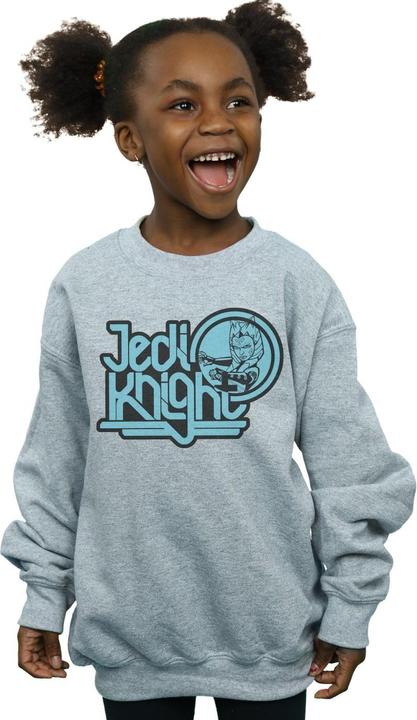 Actual product image Star Wars Girls Clone Wars Jedi Knight Ahsoka Sweatshirt (152, 158)