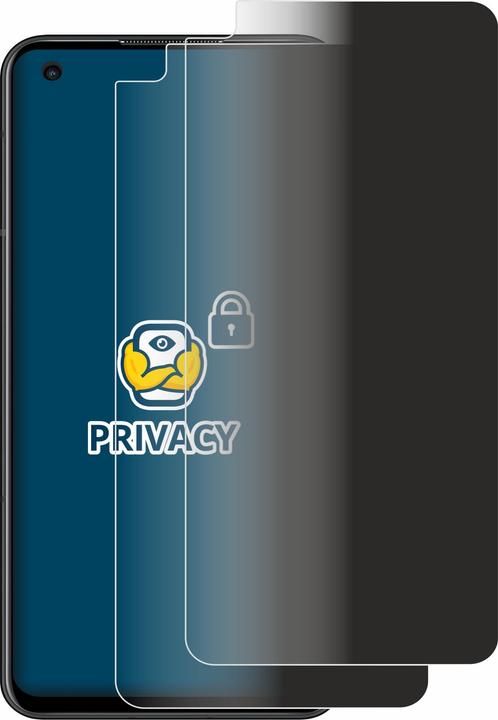 Productafbeelding BROTECT Anti-spionnetje privacyfolie Beschermfolie tegen blauw licht (2 Stuk, Asus Zenfone 9)