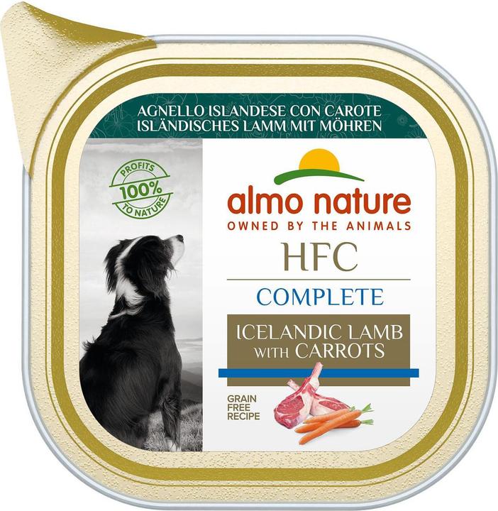 Immagine prodotto Almo Nature Almo HFC Dog Complete Lamb & Carrots 85g (Adulto, 1 pz., 85 g)