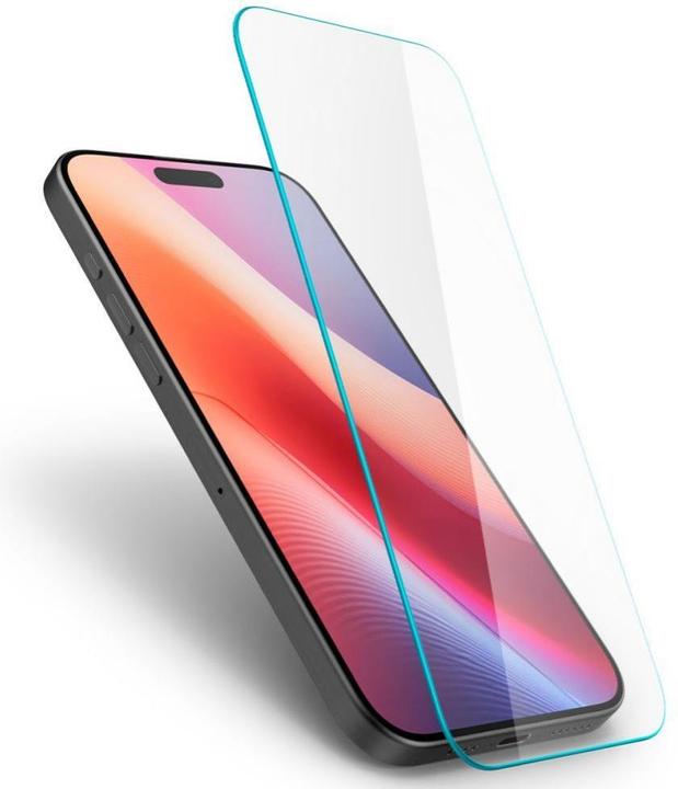Produktbild Spigen Glas.TR Slim iPhone 15/16 AGL06910 szkło hartowane (1 Stück, Apple iPhone 15, Apple iPhone 16)