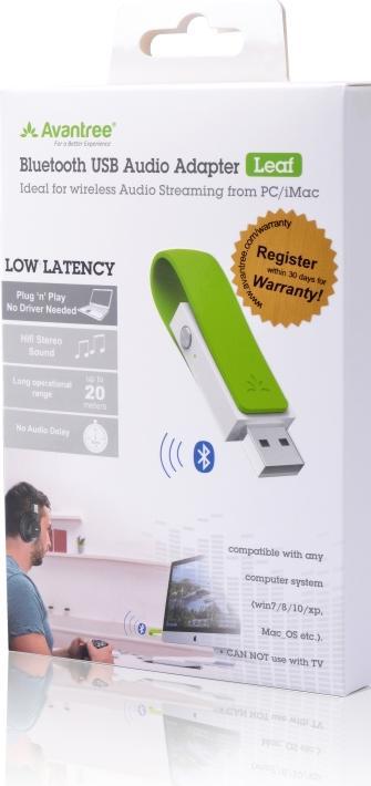 Actual product image Avantree Leaf (Transmitter & Receiver)
