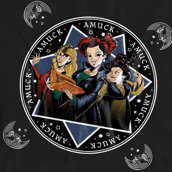 Actual product image Universal Textiles Unisex Adult Amuck, Amuck, Amuck Sanderson Sisters T-Shirt (S)