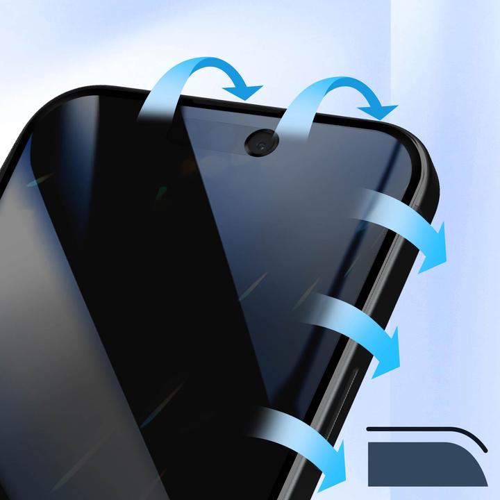 Immagine prodotto Avizar Pellicola per la privacy ClearGuard (1 Pezzo/i, Apple iPhone 15 Pro)