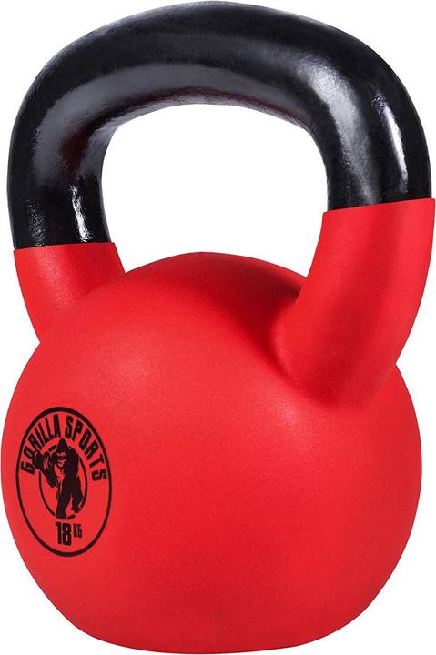 Actual product image Gorilla Sports Kettlebell Set (3 x 4 kg, 3 x 12 kg, 3 x 8 kg)