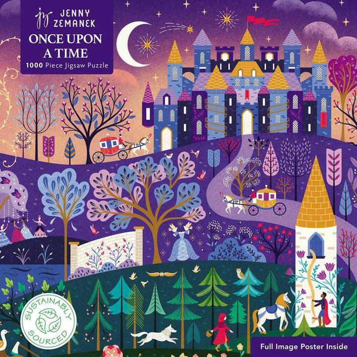 Image du produit Adult Sustainable Jigsaw Puzzle Jenny Zemanek: Once Upon a Time (1000 pièces)
