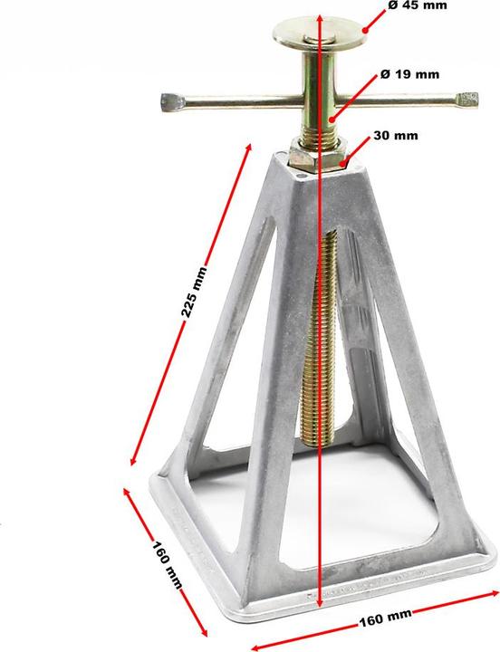 Immagine prodotto Wiltec Supporti in alluminio