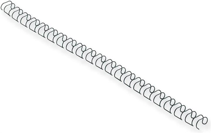 Produktbild GBC Binderücken Draht, 12 mm, 21 Ringe, schwarz