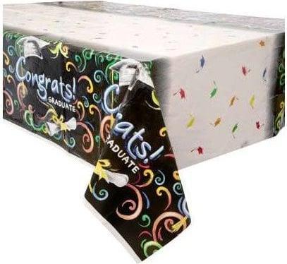 Actual product image Unique Party Chalk Board Graduation Party Table Cover