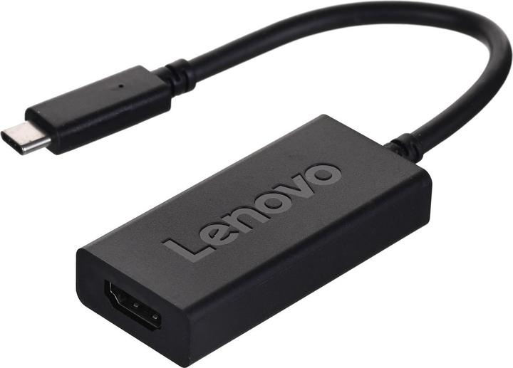 Produktbild Lenovo USB-C to HDMI 2.0b USB graphics adapter Black (USB Typ-C, 6 cm)