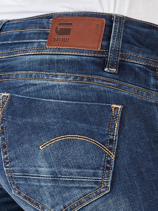 Produktbild G-Star Midge Saddle Mid Straight Jeans Neutro dk aged (W34/L34)