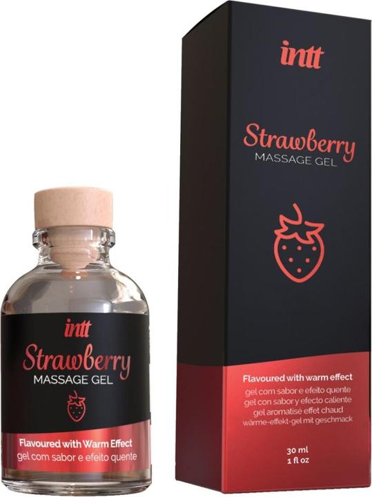 Image du produit Intt Gel de massage à la fraise - 30 ml (30 ml)