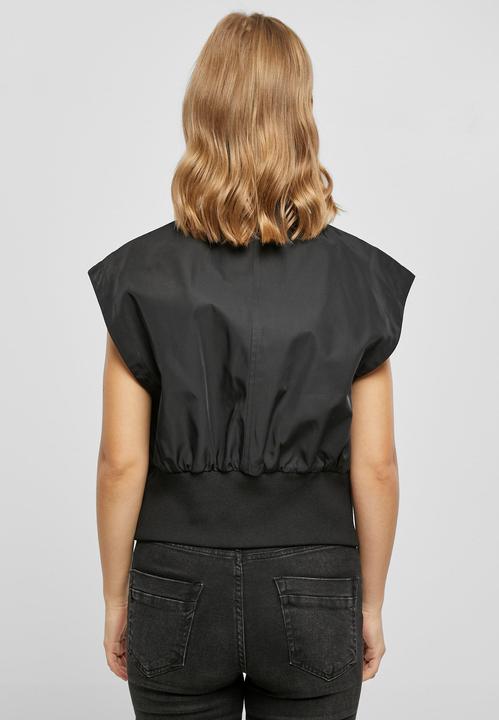 Actual product image Urban Classics Ladies Recycled Short Bomber Vest (S)
