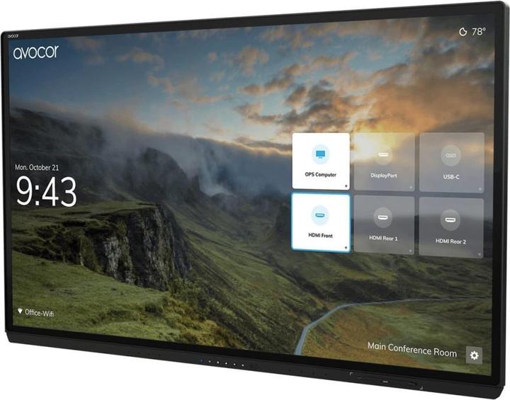 Immagine prodotto Avocor AVG-7560 G-60 S GlassLED Int Disp (3840 x 2160 pixel, 75")