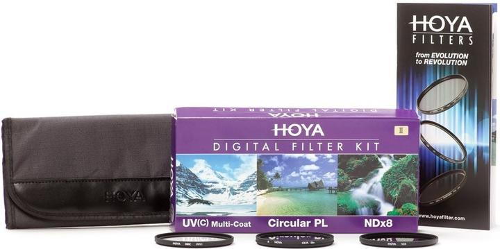 Actual product image Hoya Digital Filter Kit II (72 mm, Neutral density filter, Polarizing filter, UV filter, 72 mm)