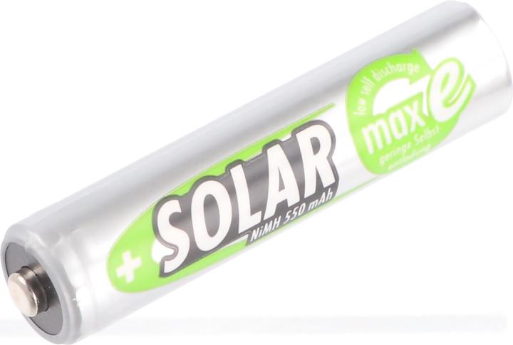 Actual product image Ansmann NiMH HR03 Sol (2 pcs., AAA, 550 mAh, Battery + charger)