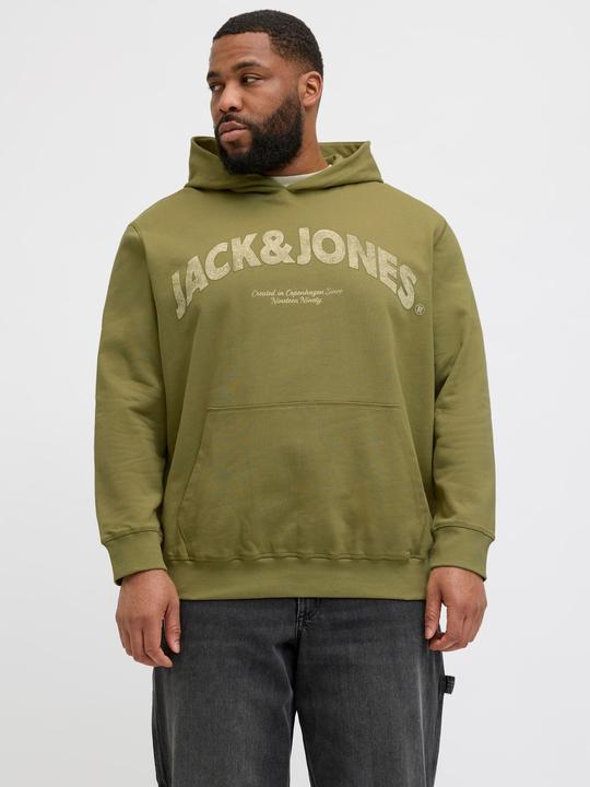 Produktbild Jack & Jones Plus Size Kapuzenpullover Kapuzenpullover (6XL)