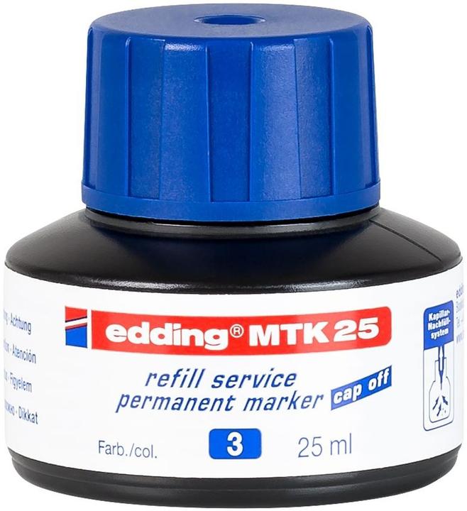 Produktbild Edding MTK 25 Nachfülltinte (Blau, 1 x)