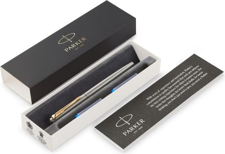 Image du produit Parker Jotter (Noir, Or, Acier inoxydable, 1 x)