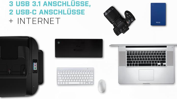 Produktbild i-tec TB3CDUALDPDOCKPDCH + PD 85W (Thunderbolt, 269 Ports)