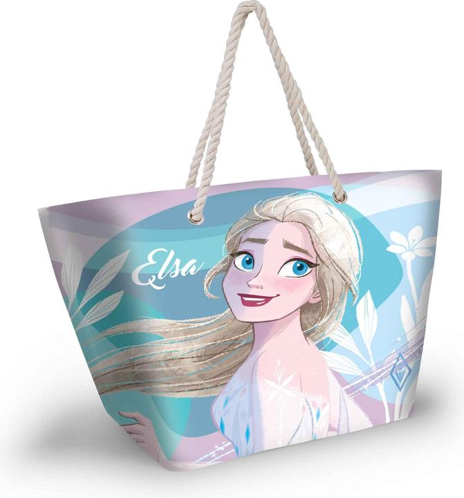 Image du produit Karactermania La Reine des Glaces 2 (Frozen 2) Summer-Soleil Sac de plage, bleu, 52 x 37 cm