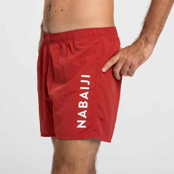 Produktbild Nabaiji Schwimmshorts Herren - 100 rot (XXL)