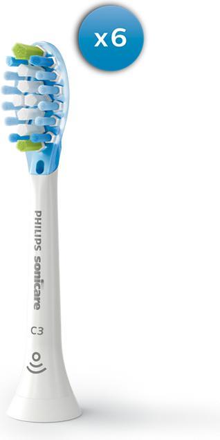 Produktbild Philips Sonicare C3 Premium Plaque Defence Genuine Replacement Toothbrush (6 x)