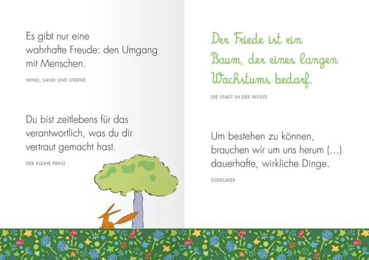 Image du produit Man sieht nur mit dem Herzen gut (Allemand, Antoine de Saint-Exupéry, 2021)