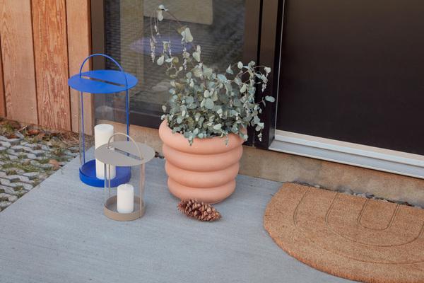 Immagine prodotto Oyoy Soggiorno - Lanterna Maki L - Blu ottico (L300488) (26 x 26 x 49 cm)