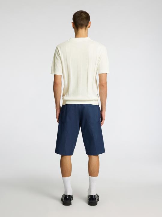 Image du produit Selected Homme Kurzarm Polohemd aus Strick (S)