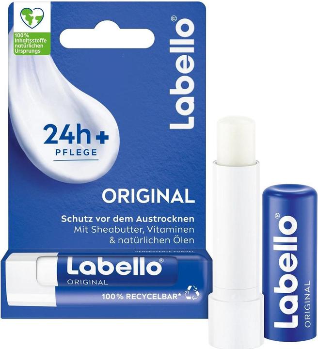Productafbeelding Labello Origineel met blisterverpakking (Verzorgingsstokjes, 5.50 ml)