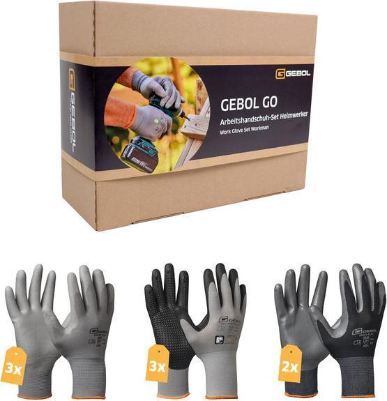 Image du produit Gebol GEBOL GO Arbeitshandschuh-Set Heimwerker 9 (9)