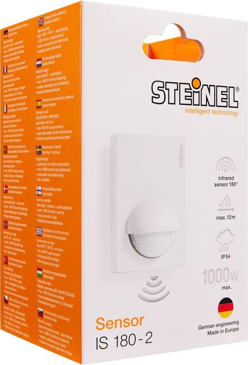 Produktbild Steinel Infrarot Bewegungsmelder IS 180-2 (12 m)