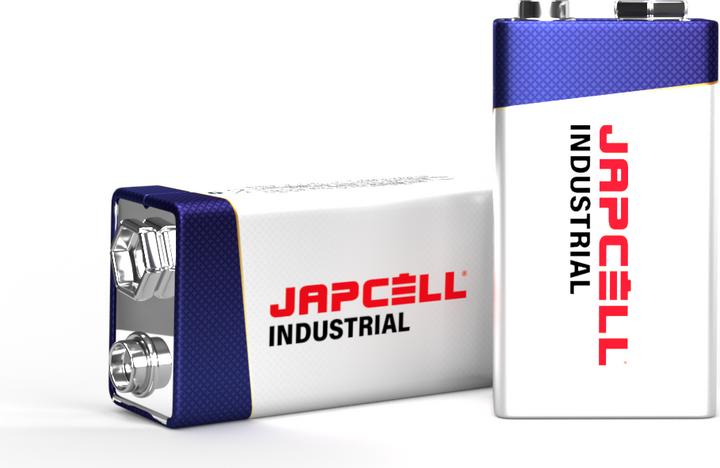 Produktbild Japcell 9V / 6LR61 Industrial (10 Stk., 9V Block)